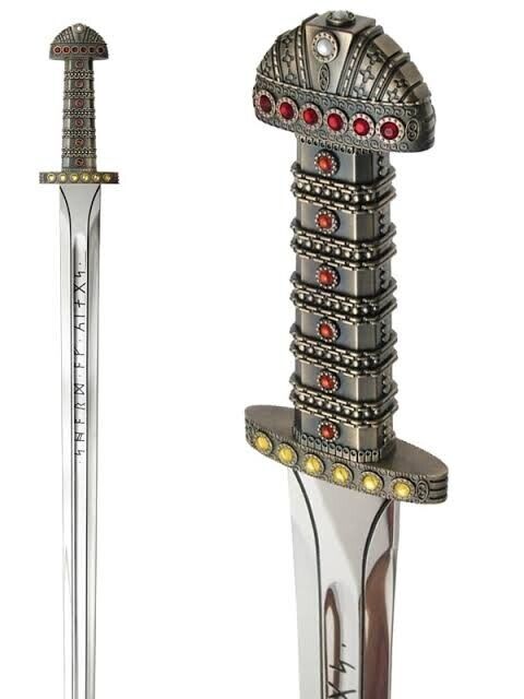 Handmade Viking Sword of Kings Replica β Ragnar Lothbrok & Bjorn Limited Edition with Scabbard